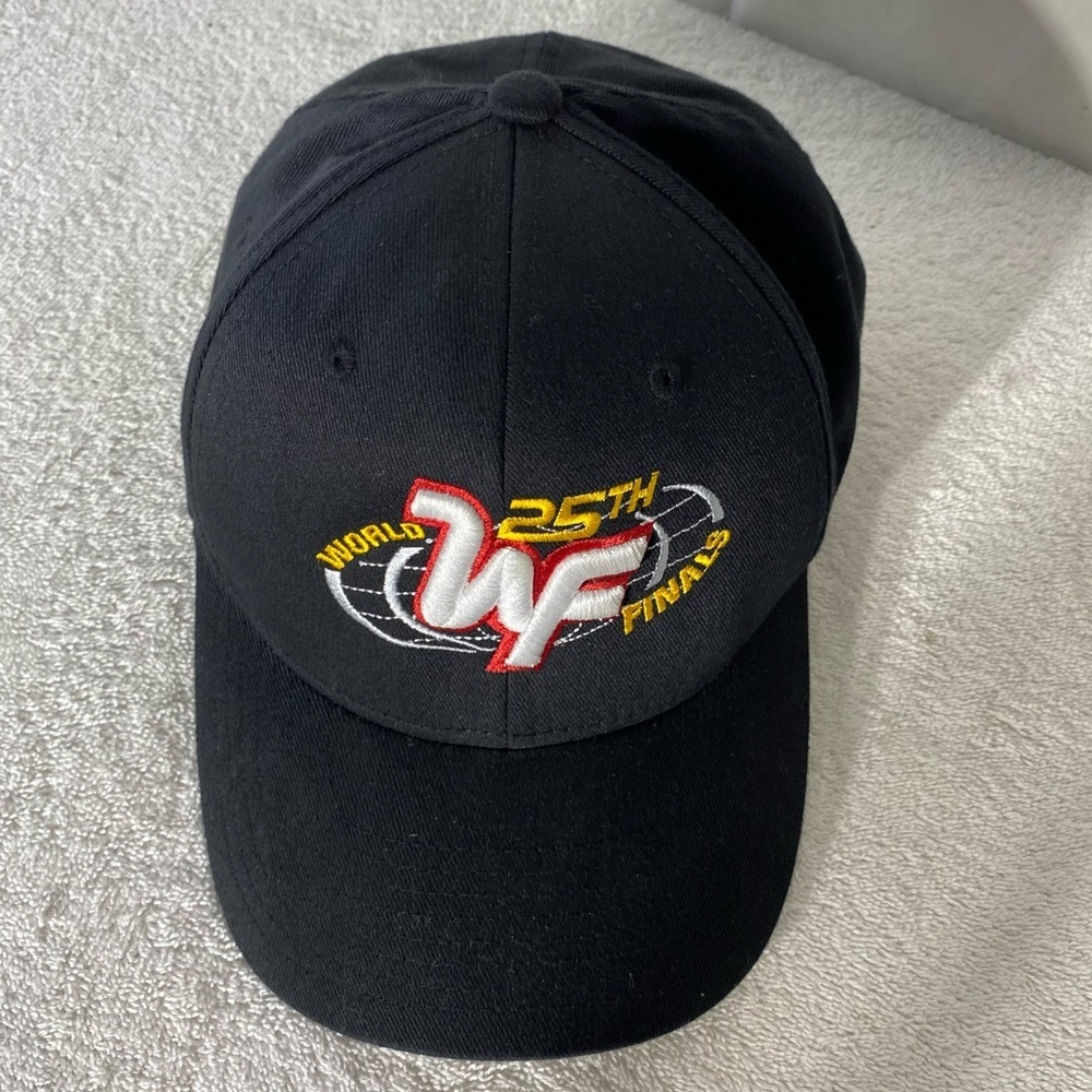 World Finals Embroidered Flex Fit Black Hat Cap L/XL - Picture 4 of 10